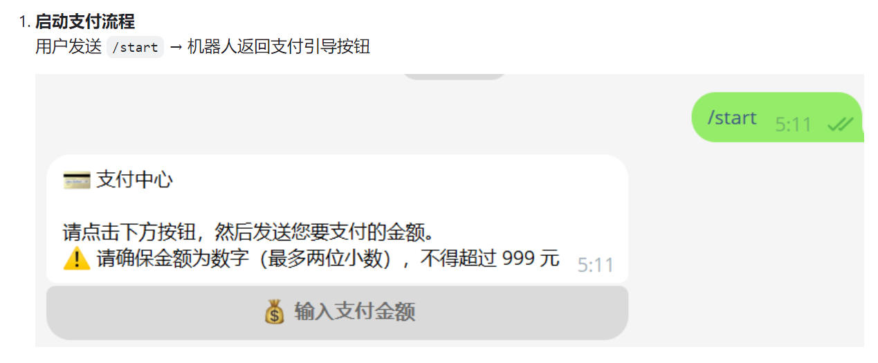 TGPays，telegram飞机支付机器人